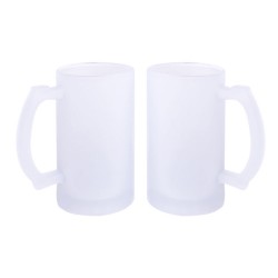 Kişiye Özel Tasarım Buzlu Cam Bira Bardağı