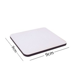 Ahşap Kare Bardak Altlığı